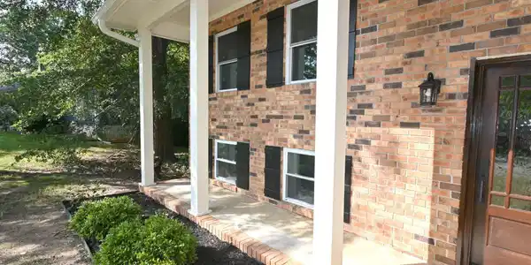 Image 2: Four column covered front porch
