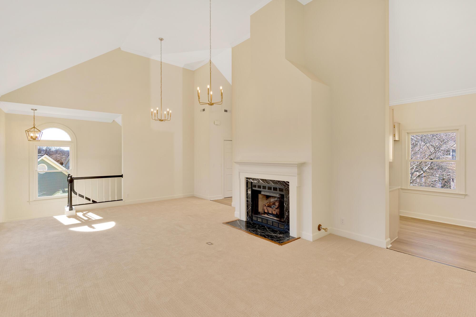 Image 3: Living Room with Vaulted ceilings