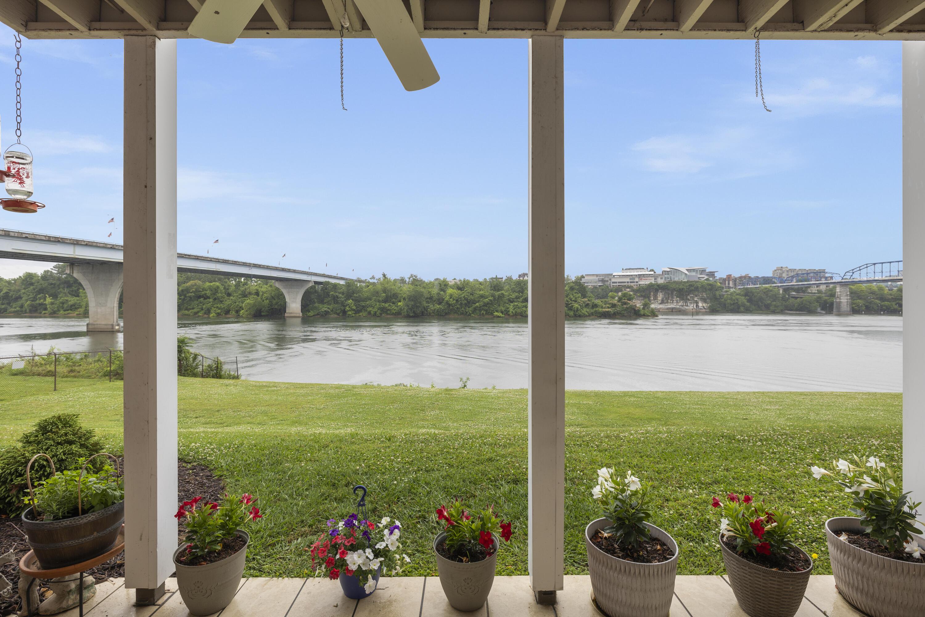 Image 1: Patio river view