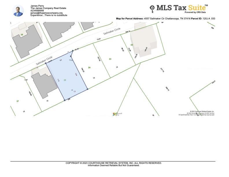 Image 2: CRS Data - Property Map for 4557 Sailmak