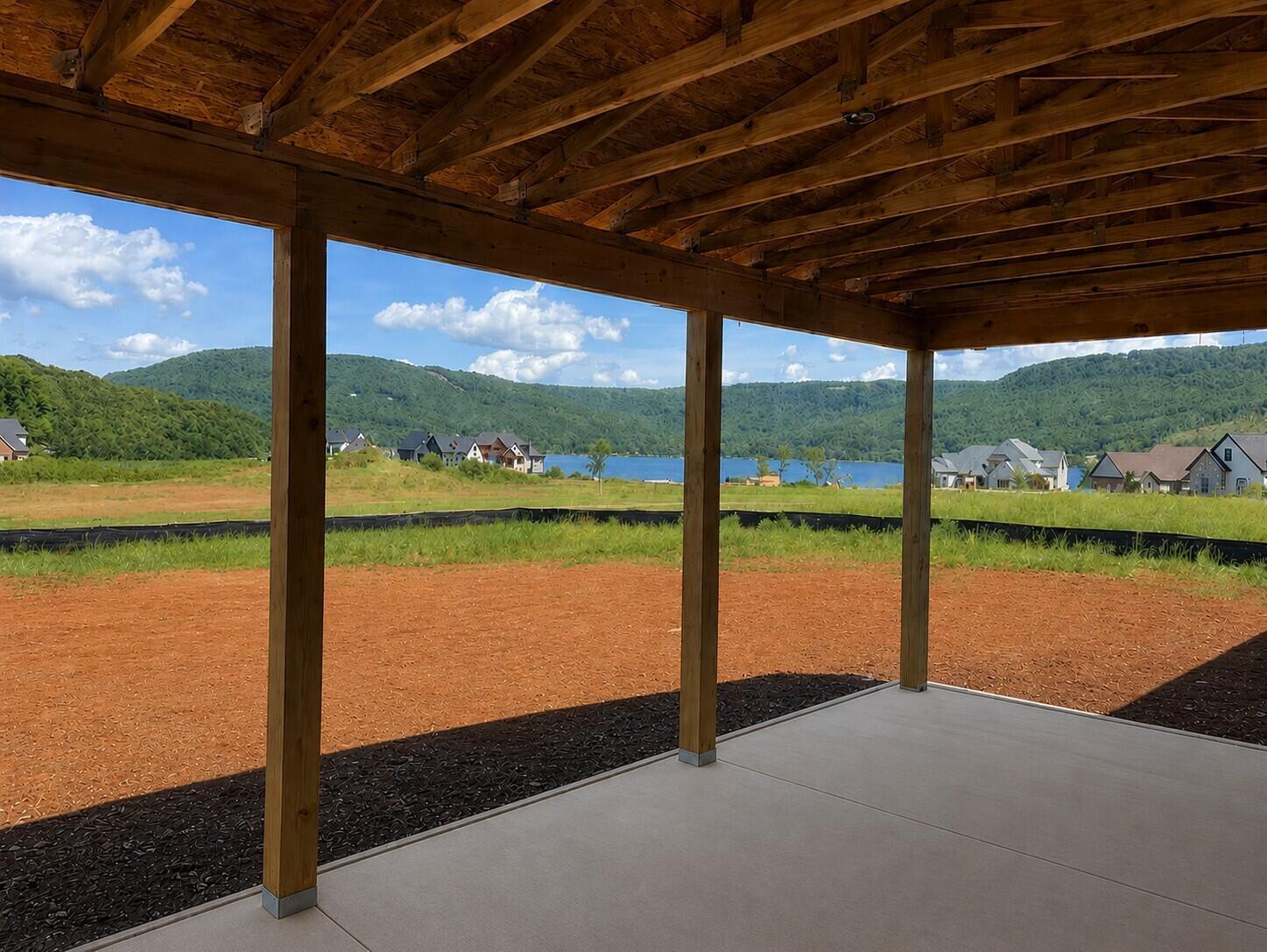 Image 4: Current view from covered Patio under co