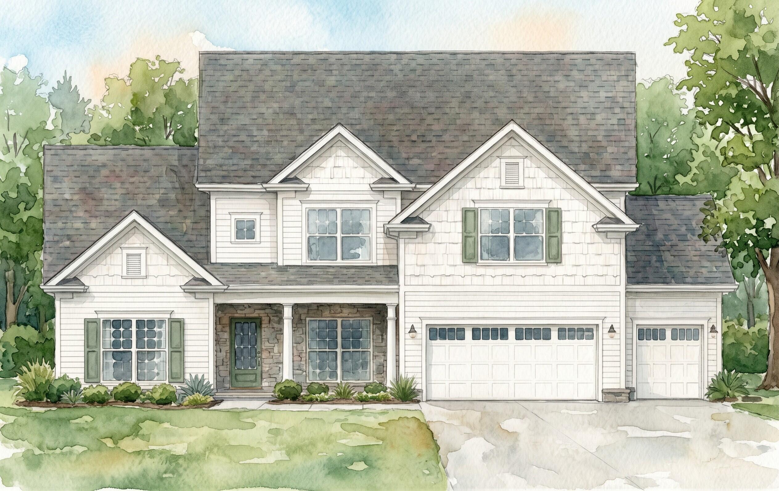 Image 1: 1 AZALEA HALL RENDERING