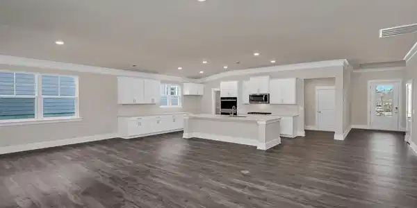 Image 1: Open concept floorplan