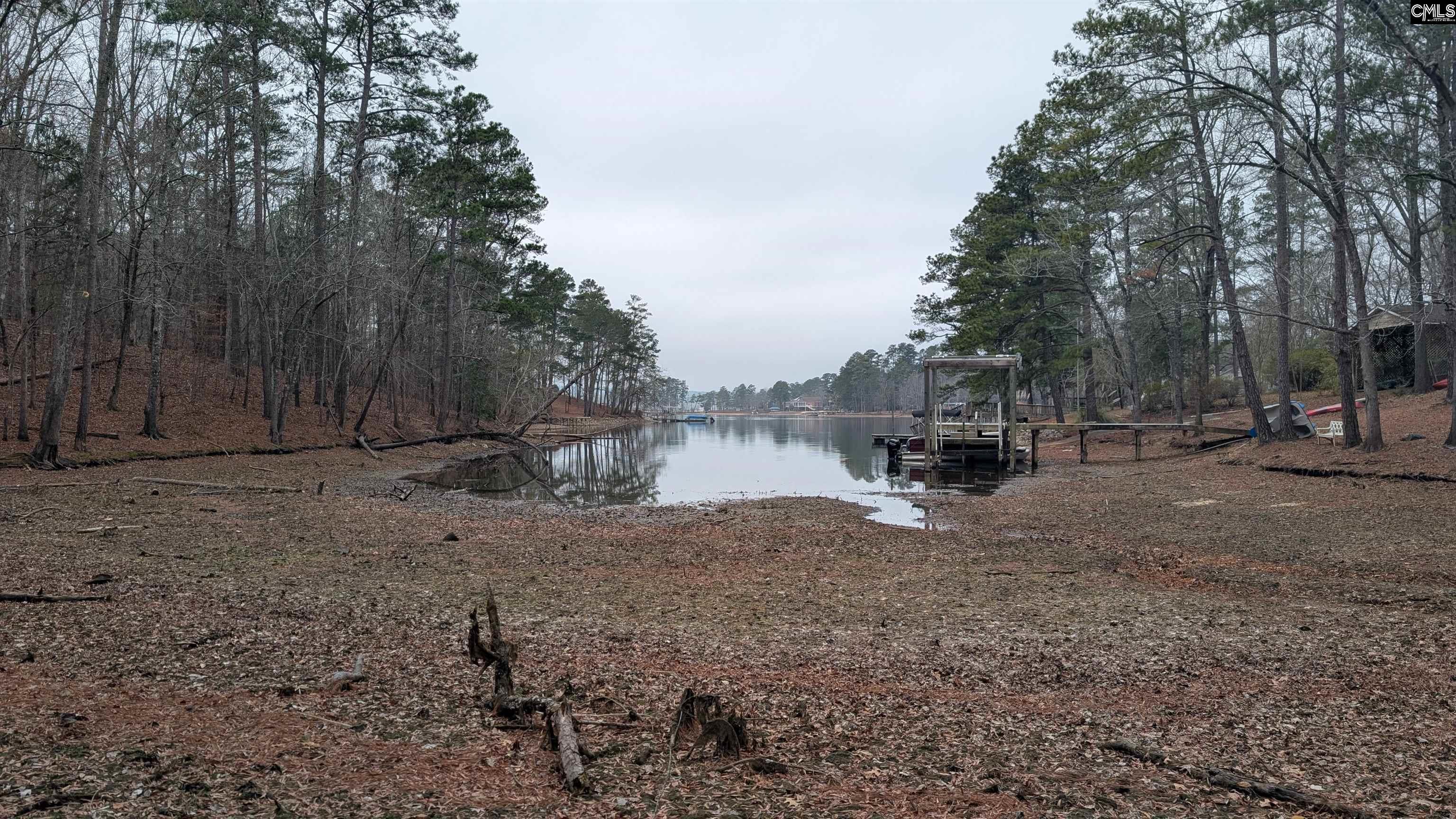 Image 0: Lake levels down @ 2.5 feet for winter drawdown