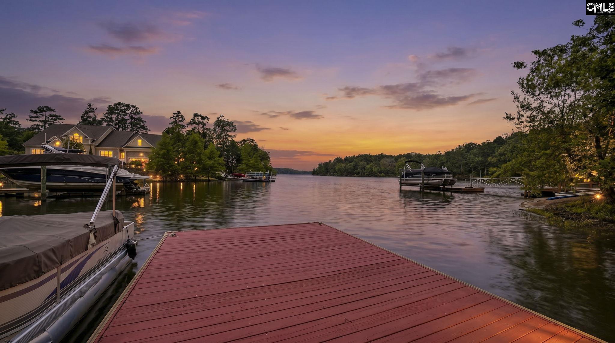 Image 1: Private Dock 10ft deep at end in summer