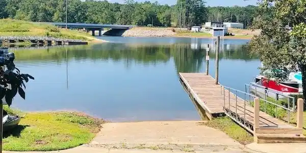 Image 1: community boat ramp and dock