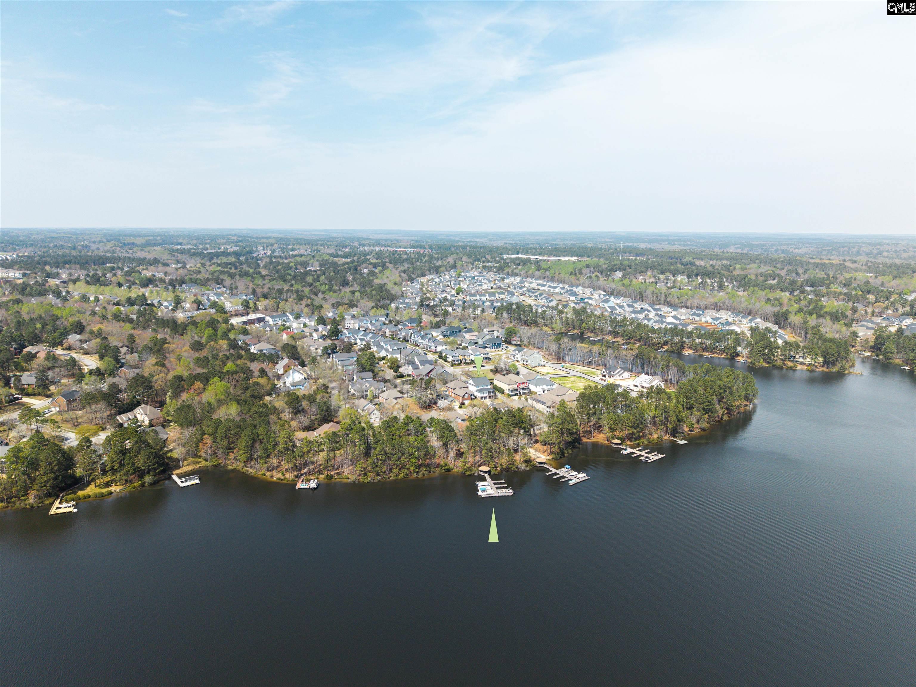 Image 2: Deeded boat slip - see arrow.