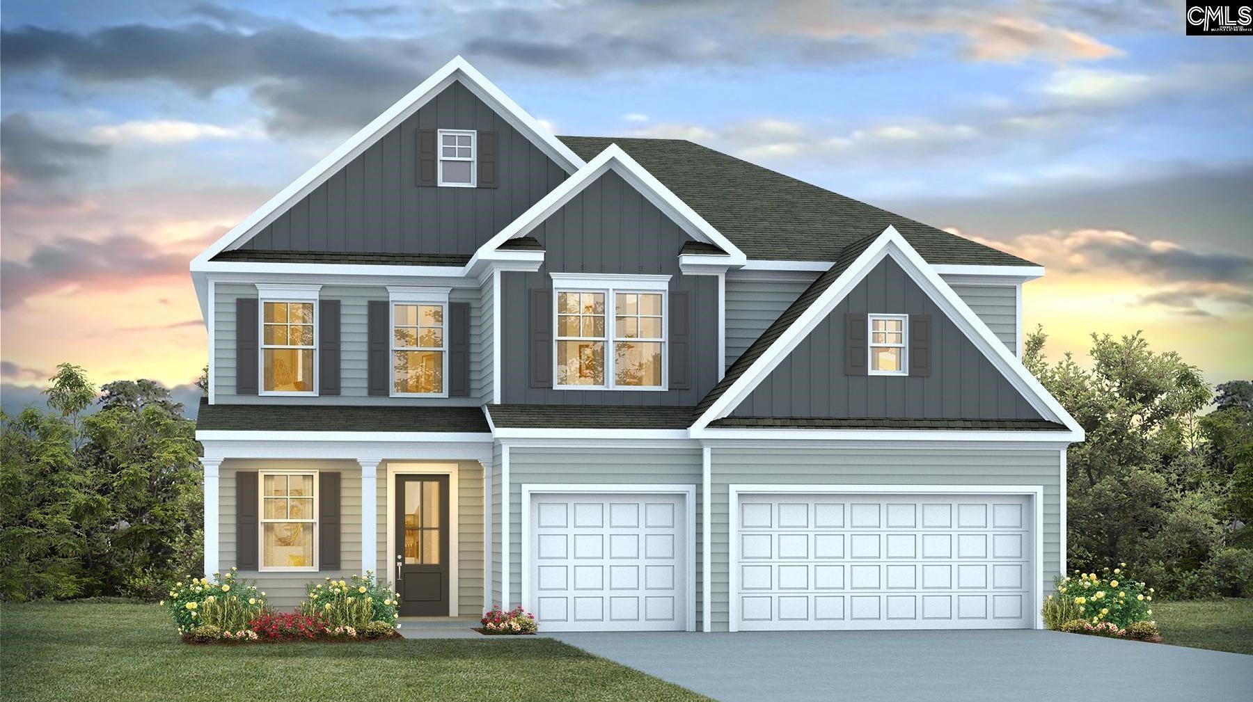 Image 0: *Rendering is based on true colors and features of the home, though details may vary slightly., The Westerly at 626 Shining Sun Court