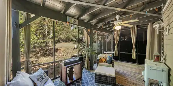 Image 1: Amazing Screened Porch of Living/dining room on Main