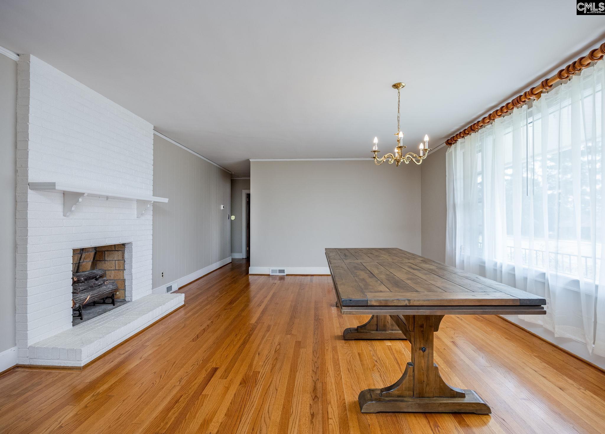 Image 1: Gas Masonry Fireplace