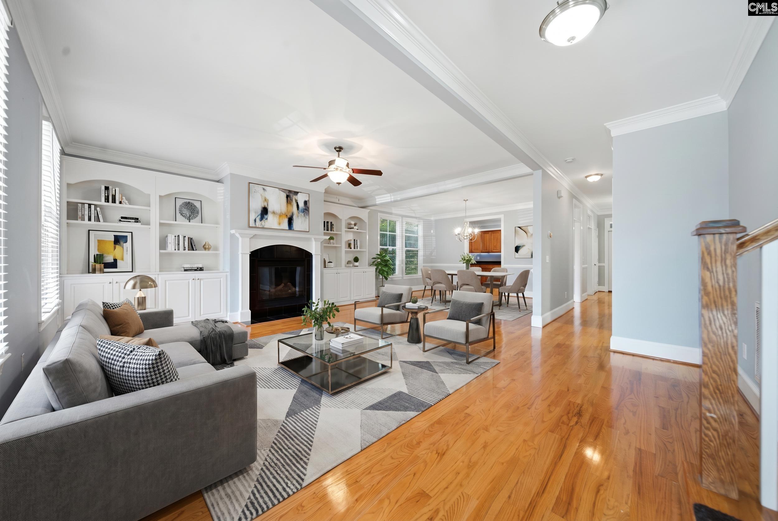 Image 1: Open Concept Living Area
