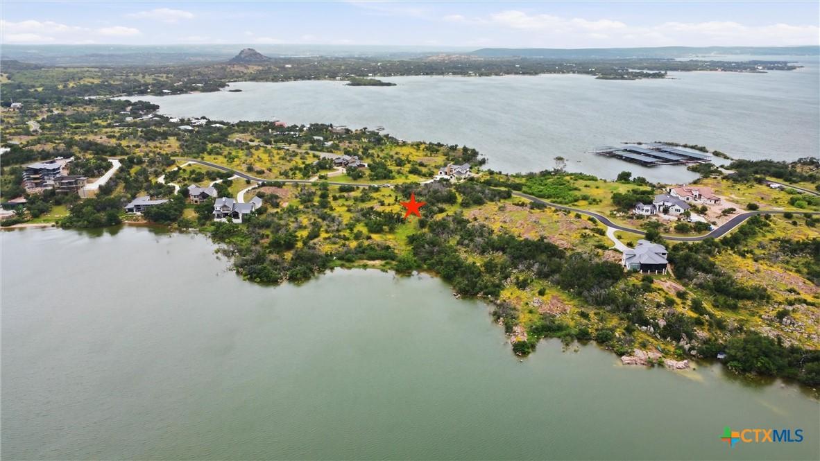 Image 3: Aerial Lot view on Lake Buchanan