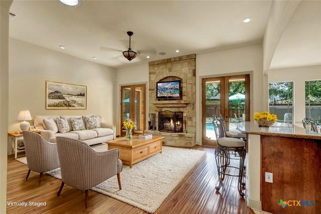 Image 4: Virtually staged living room