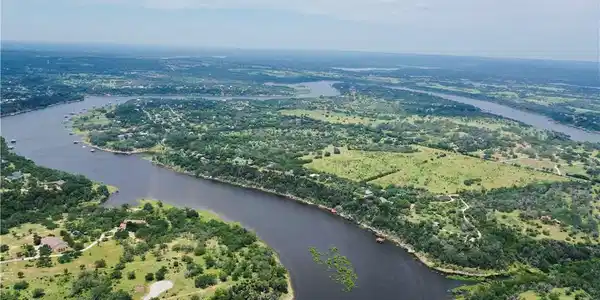 Image 4: Pedernales River frontage. Pedernales River shown