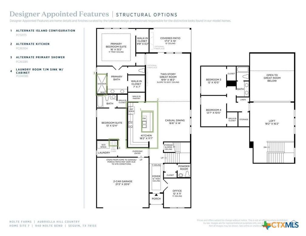 Image 2: Aubriella Hill Country-Floor Plan