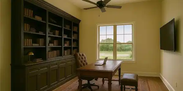 Image 4: Virtual rendering - formal dining OR office