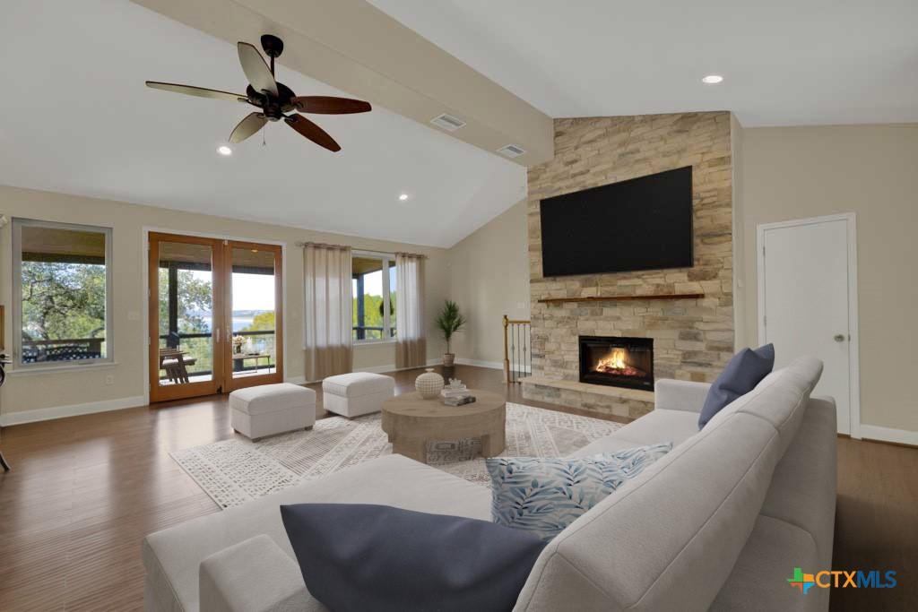 Image 4: Virtually staged living room