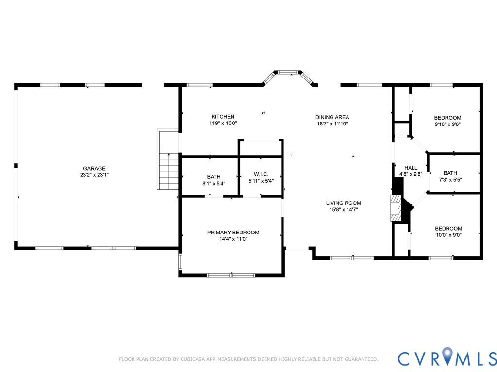 Image 4: View of floor plan / room layout