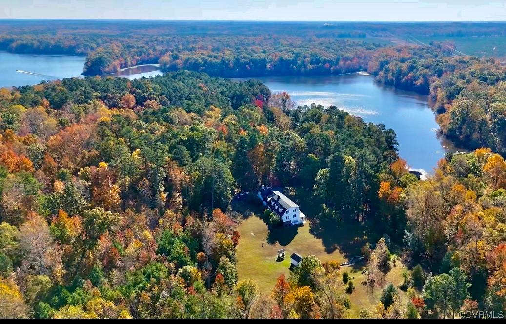 Image 1: Aerial View Overlooking Lake Chesdin