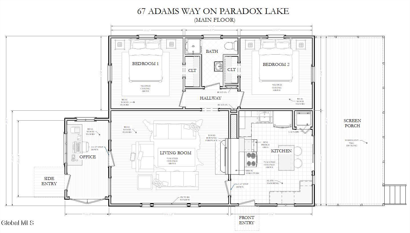 Image 2: 67 Adams First Floor Layout