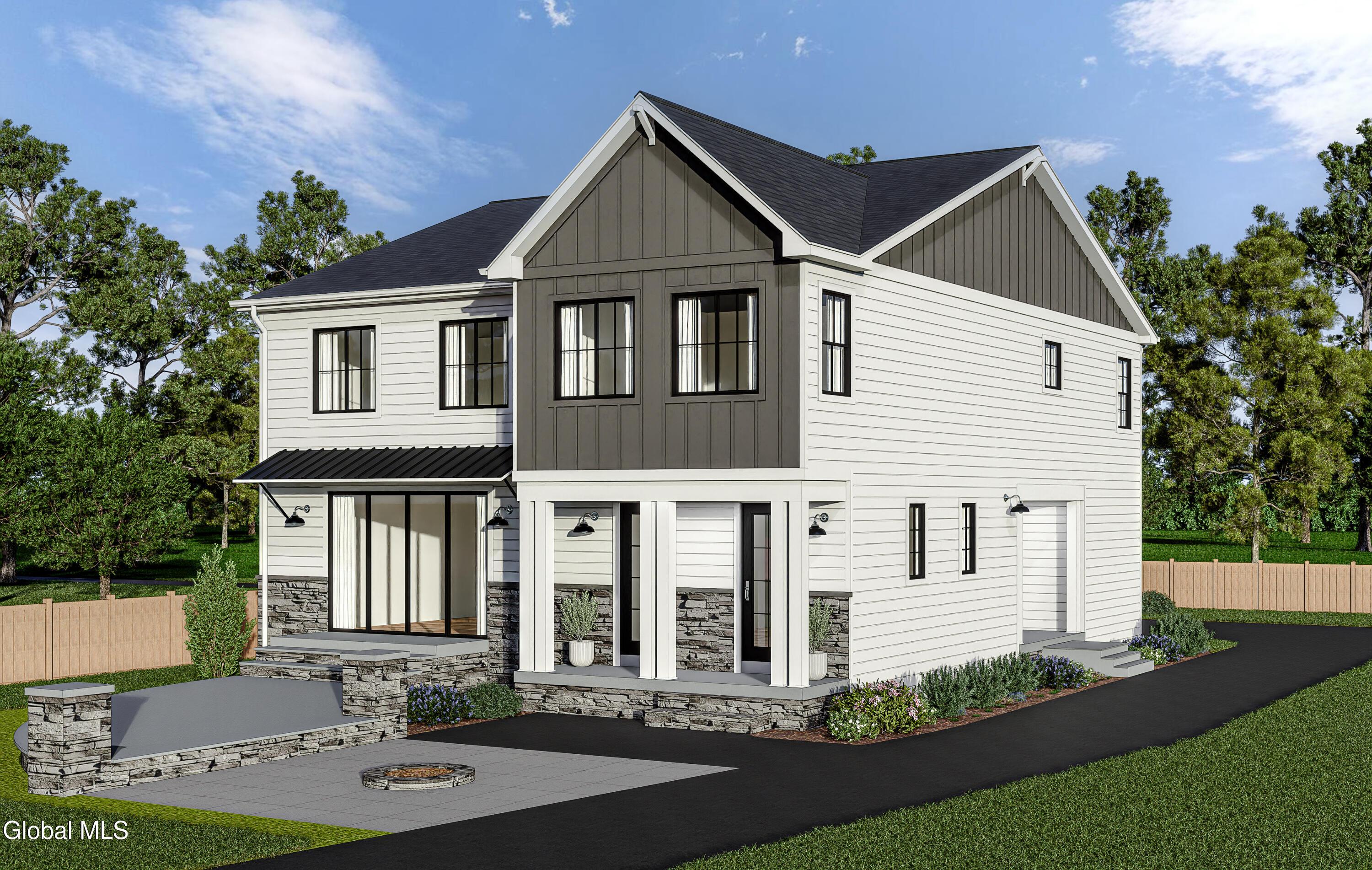 Image 2: 1390 elevation rendering front view