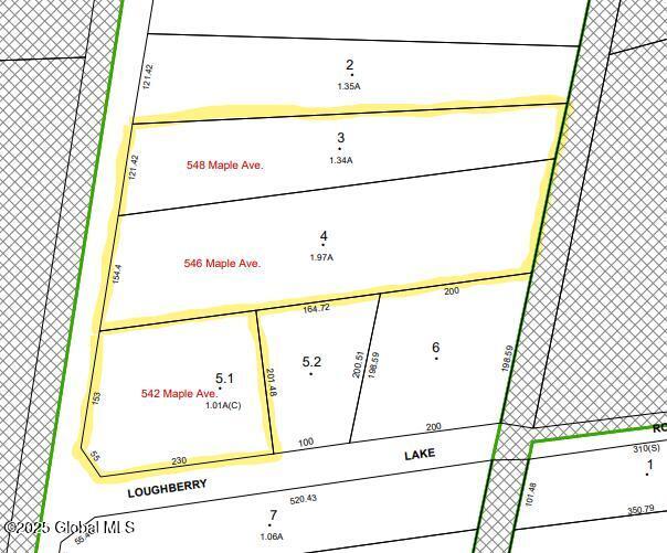 Image 1: Map Maple Ave.