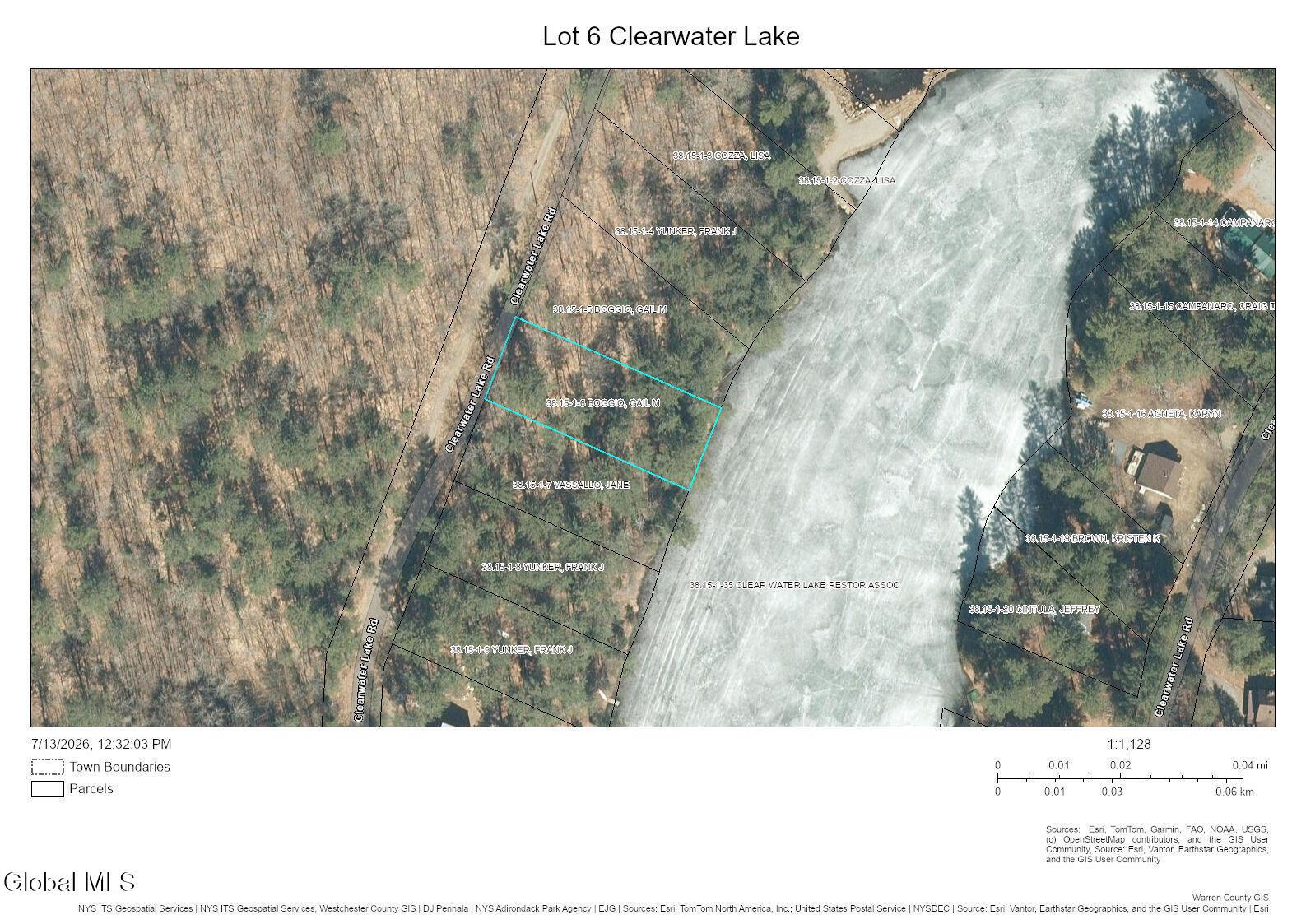 Image 2: Topo Map Lot 6 photo