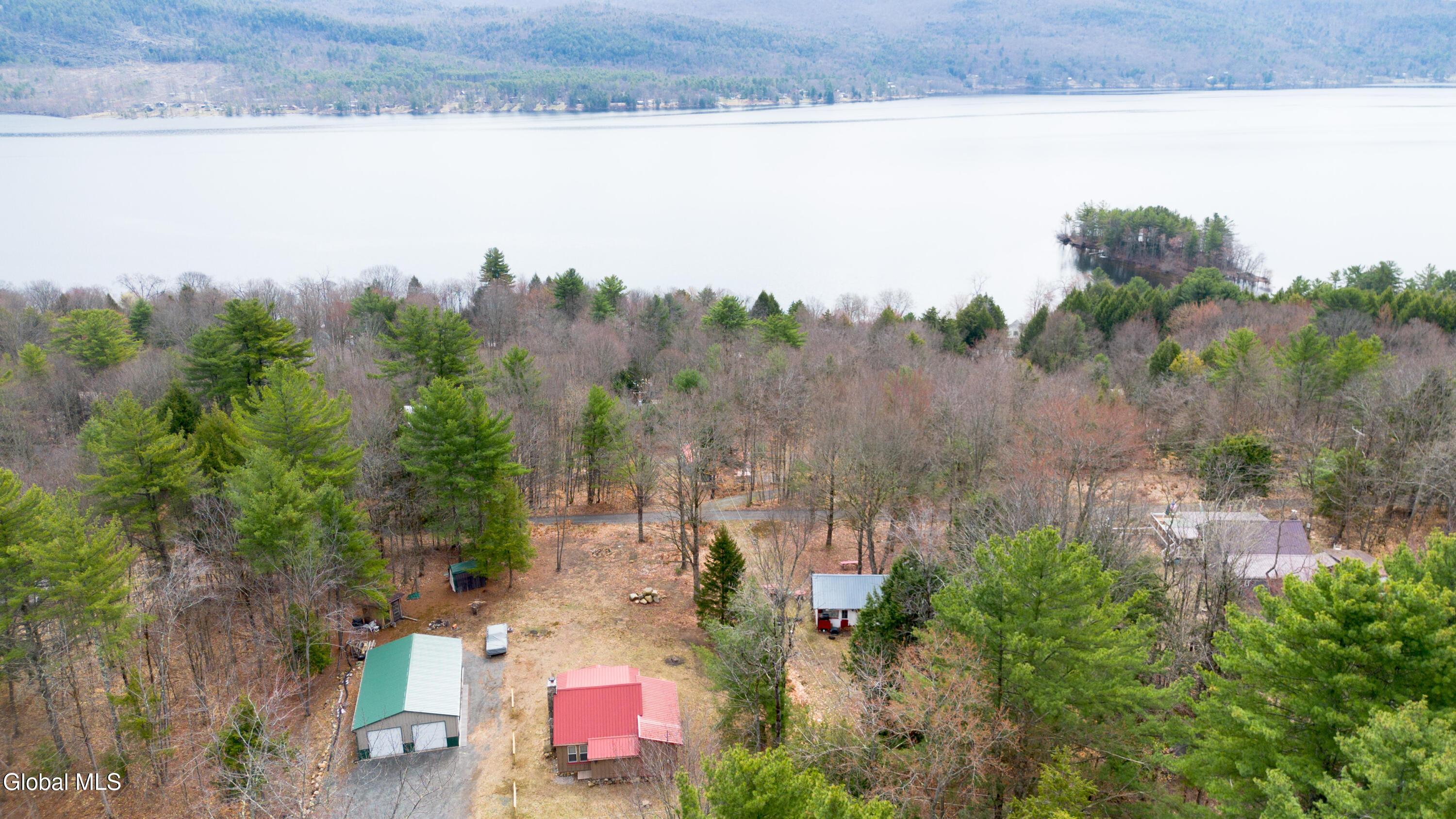 Image 3: aerial looking at lake