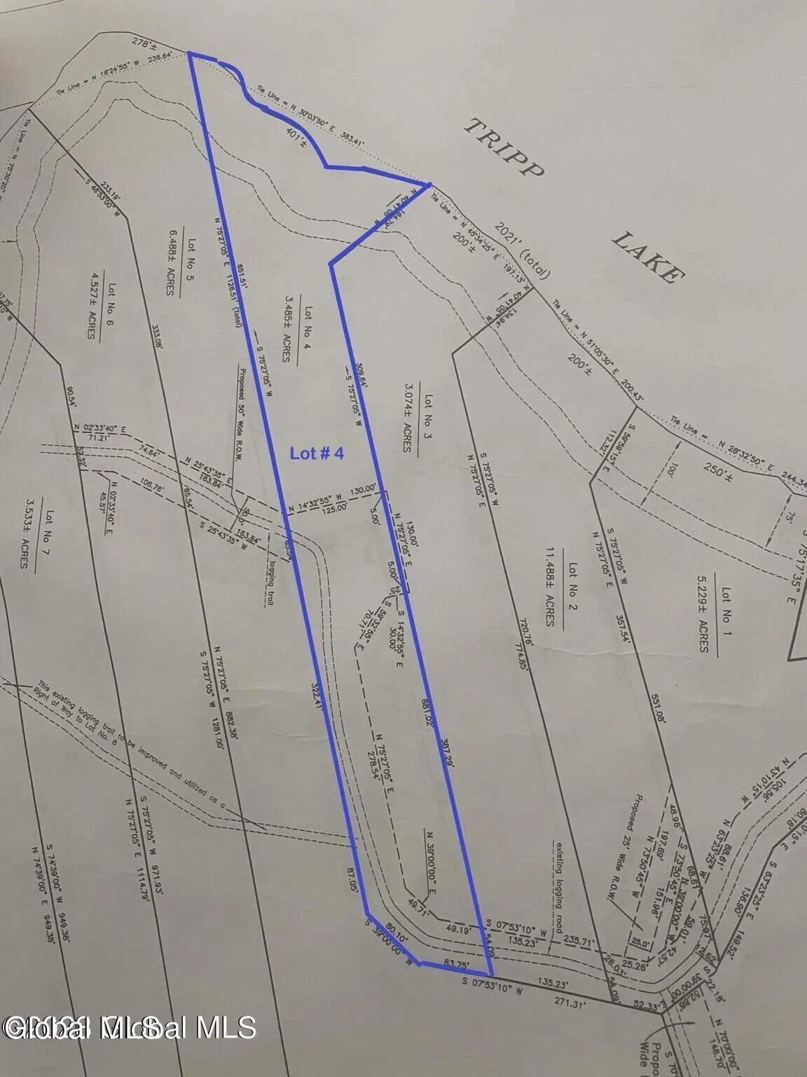 Image 2: Lot 4 Survey