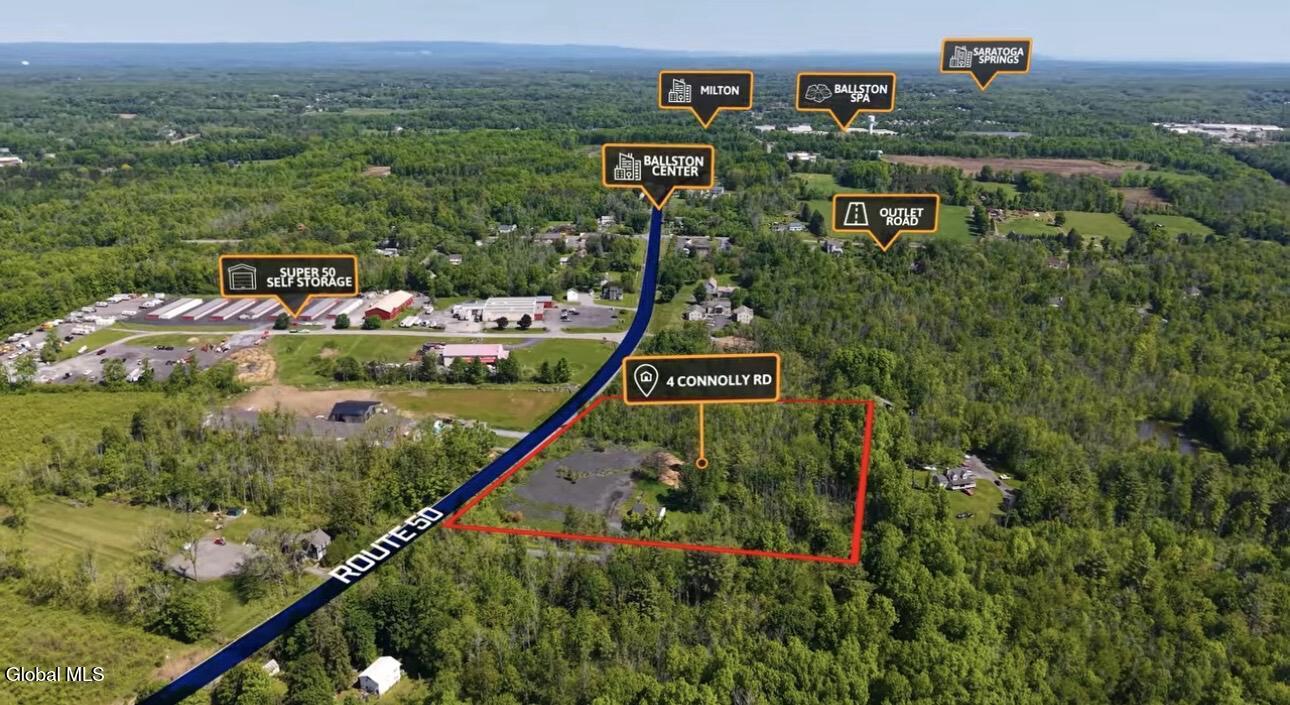 Image 2: Ariel Proximity Map Ballston Center