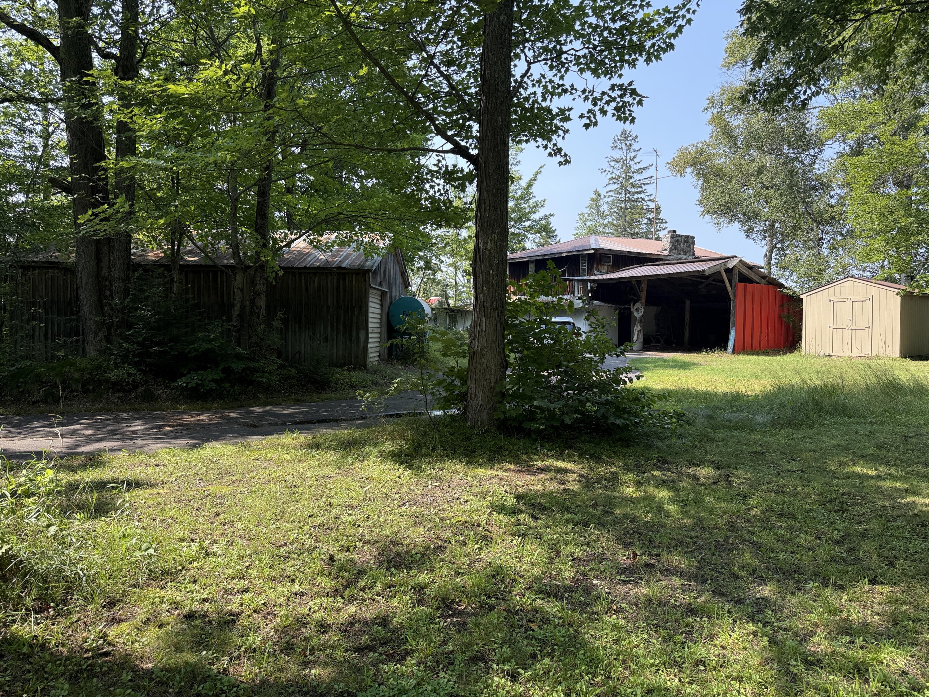 Image 4: House & garage