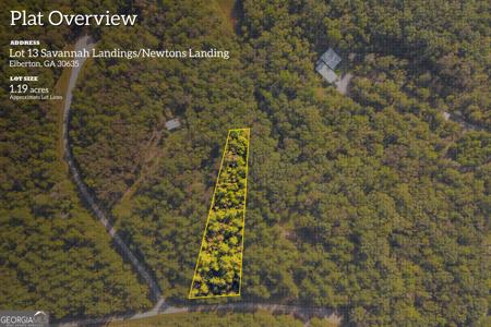 Lot 13, Elberton GA 30635 Long Pine Lane