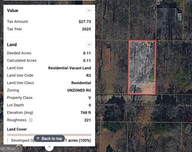 Lot 12 Rue Beauregard, Lavonia GA 30553