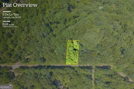 De La Taix Drive, Lavonia GA 30553