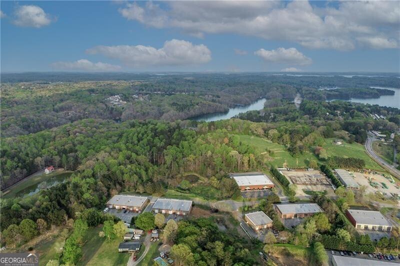 Image 4: Bird's eye view with a water view