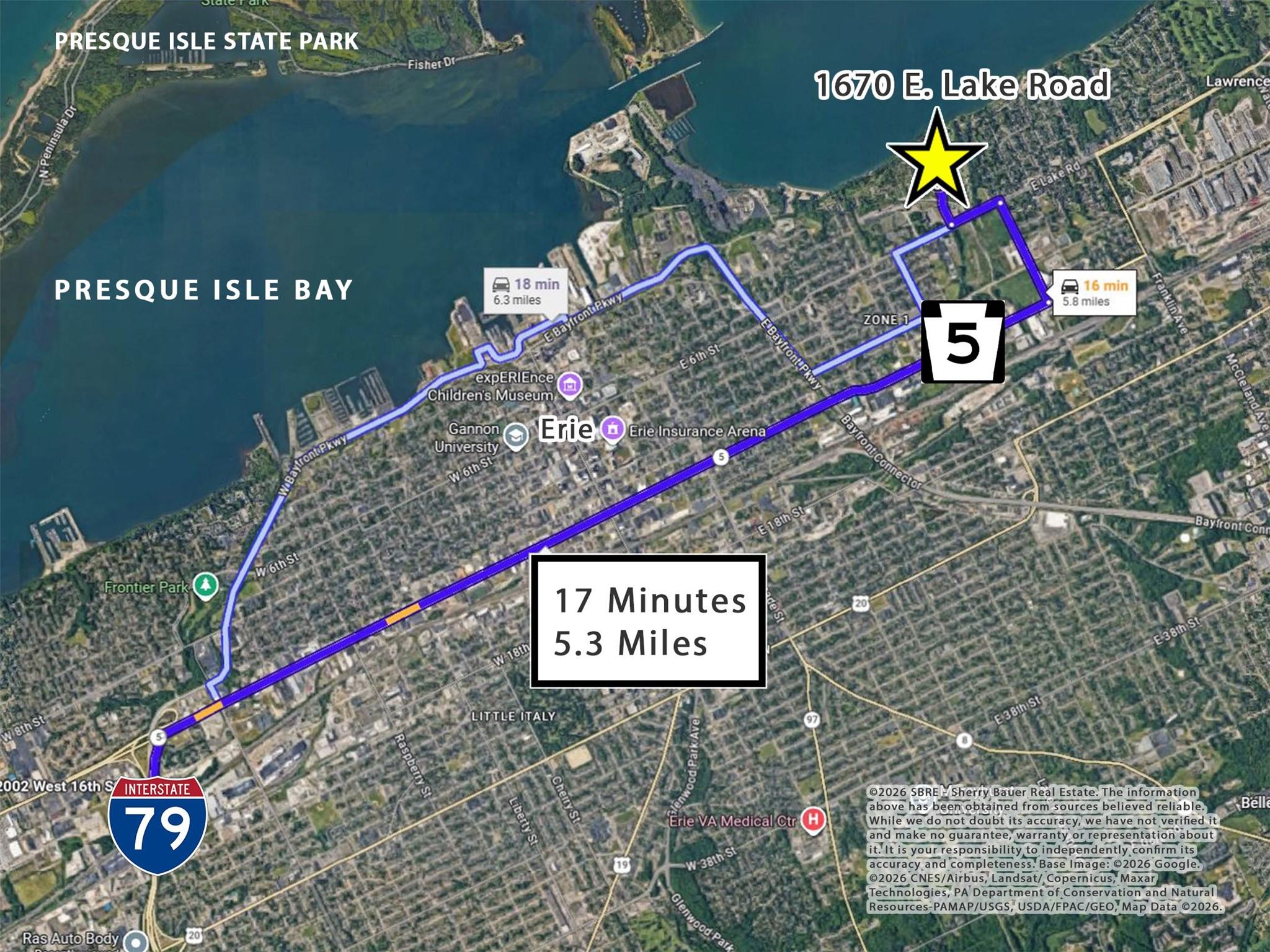 Image 4: 5.3 Miles (17 Minutes) To I-79