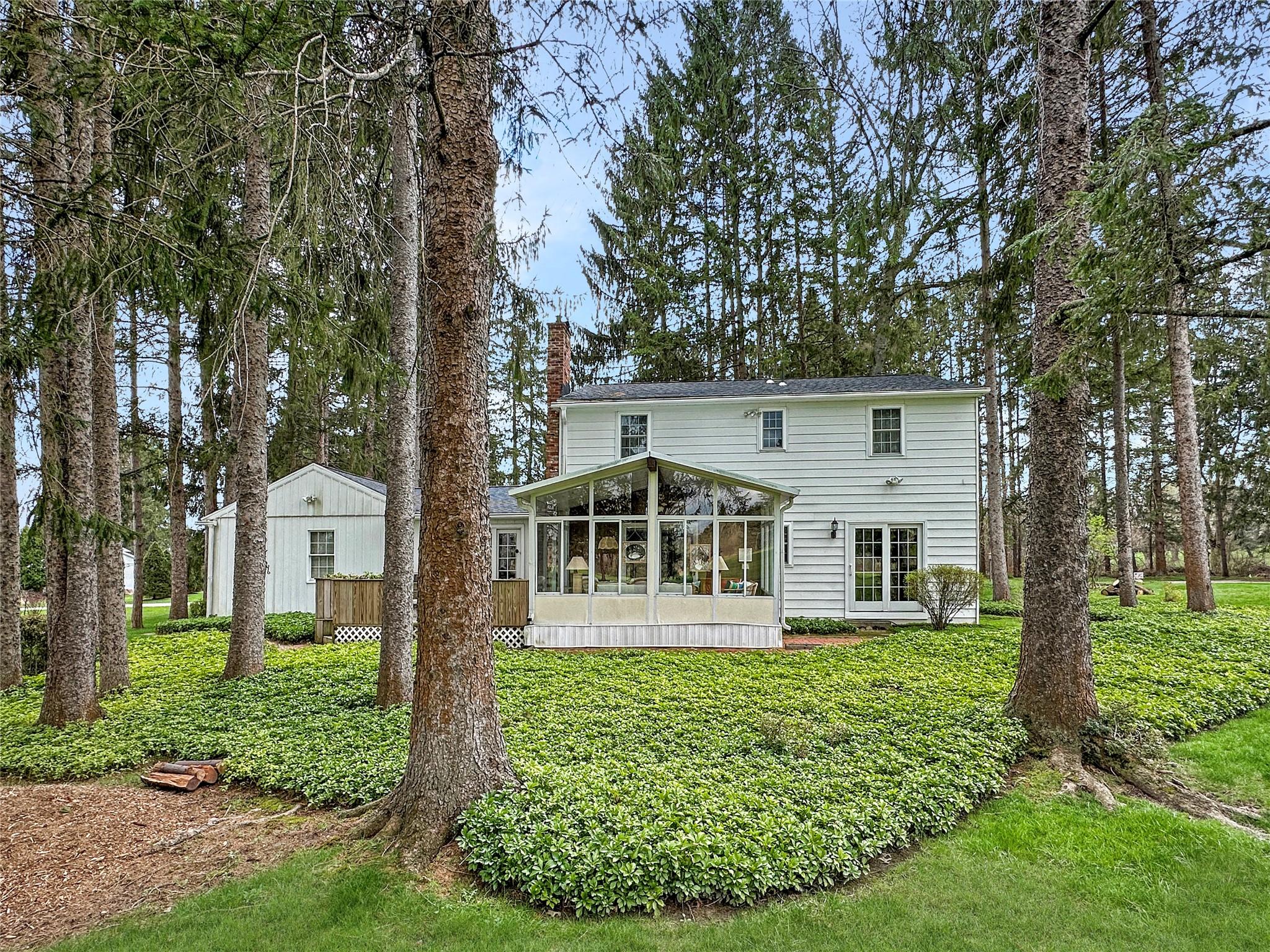 Image 3: Back View of the Home