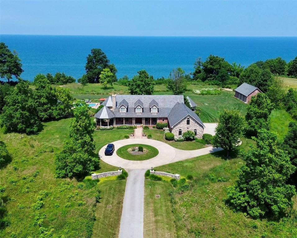 Image 2: This lake front home was lovingly designed by the