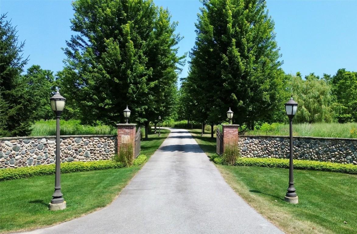 Image 4: Tree lined entrance.