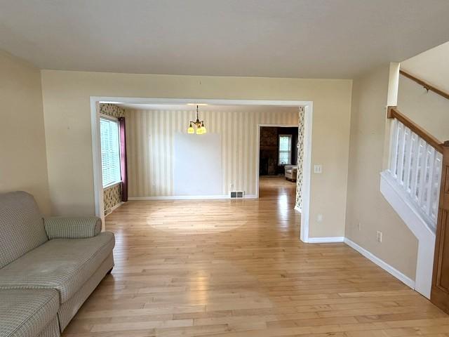 Image 3: Living Room Open with Dining Room