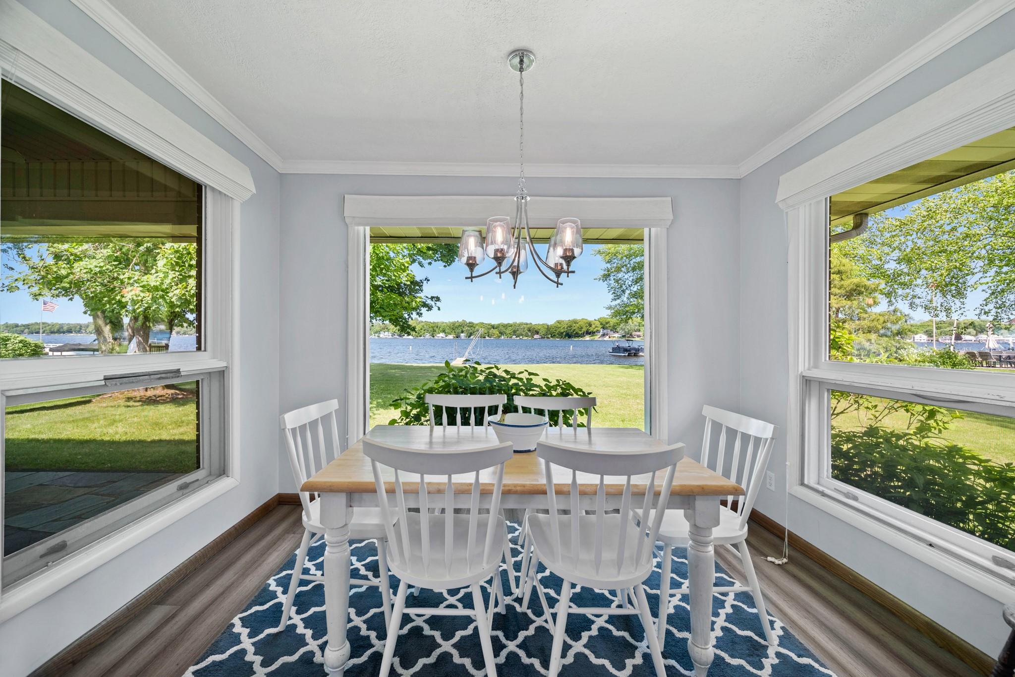 Image 2: Watch the sunrise from your kitchen window.