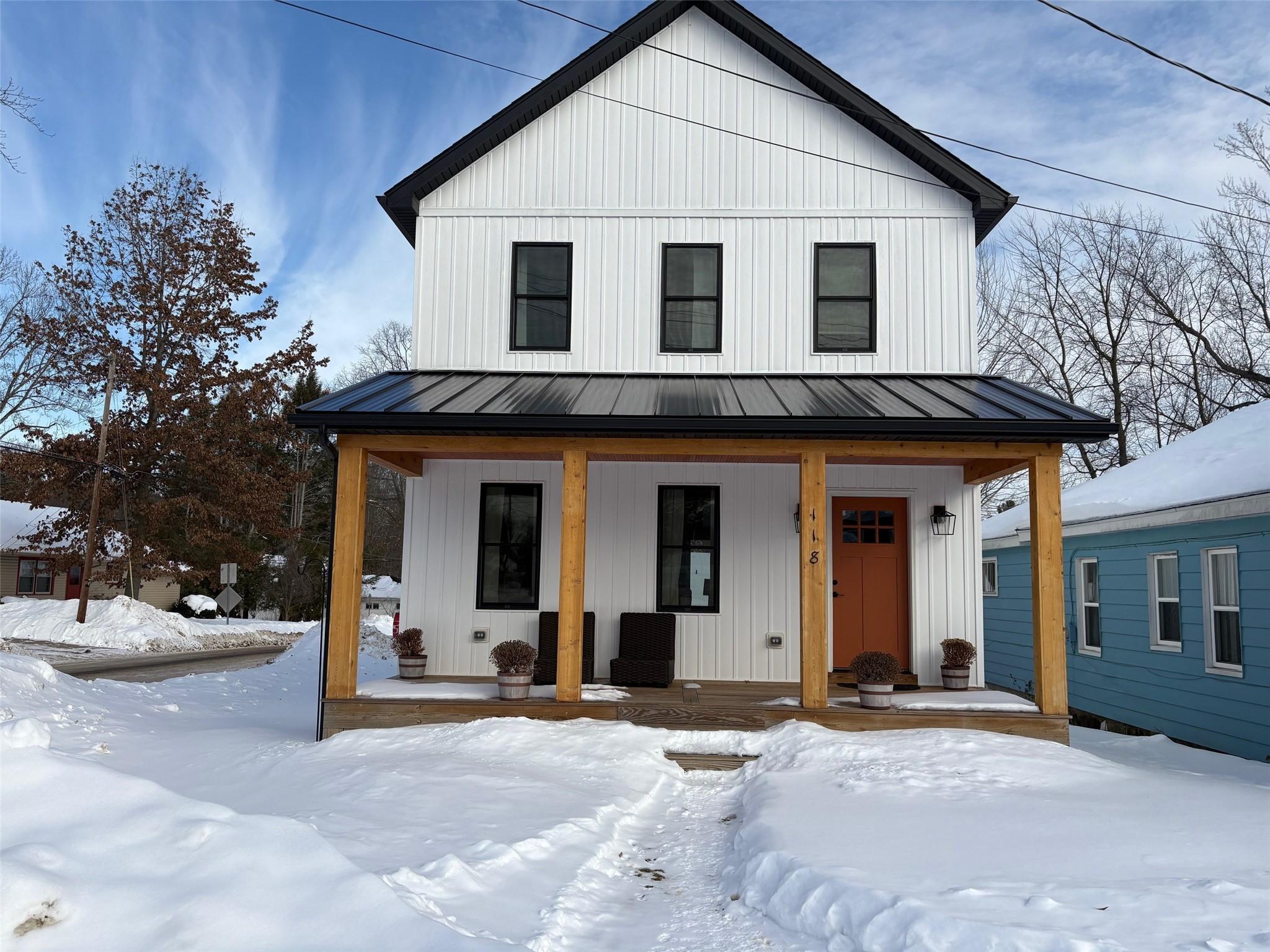 Image 1: Front of house