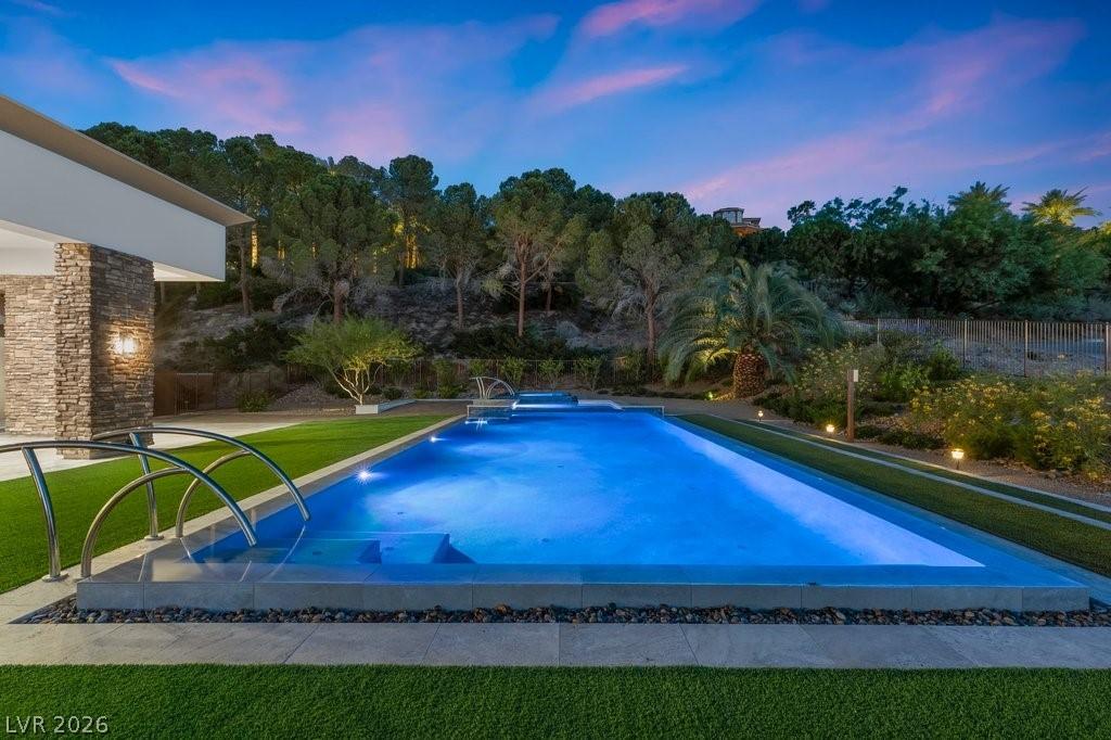 Image 2: 848 sqft pool approved weeks before new rule