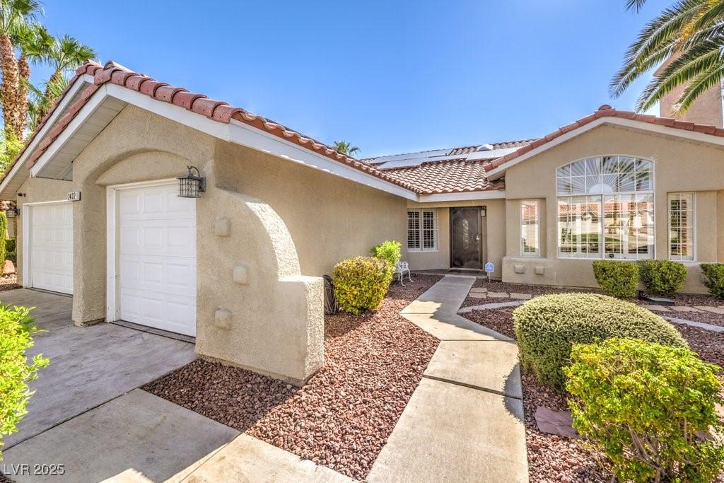 Image 4: Mediterranean / spanish-style home with roof mount
