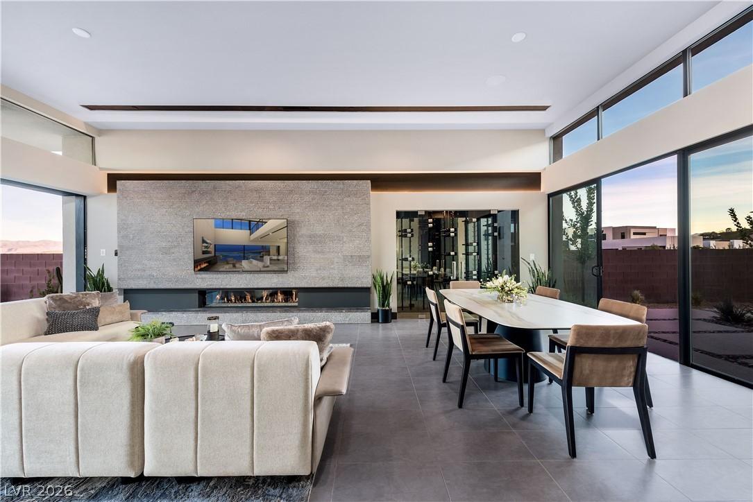 Image 3: A spacious, naturally illuminated great room with