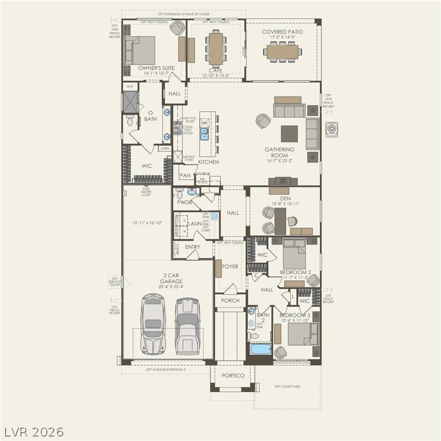 Image 4: Explore the meticulously planned layout of this ho