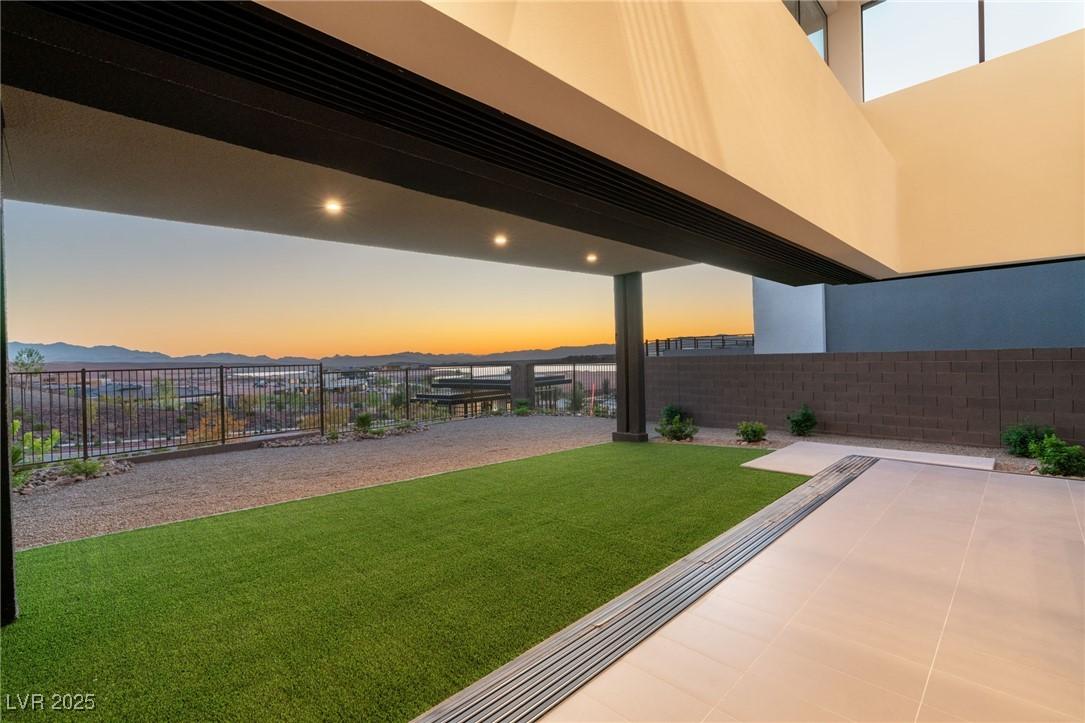 Image 2: View from great room with cantilevered pocket door