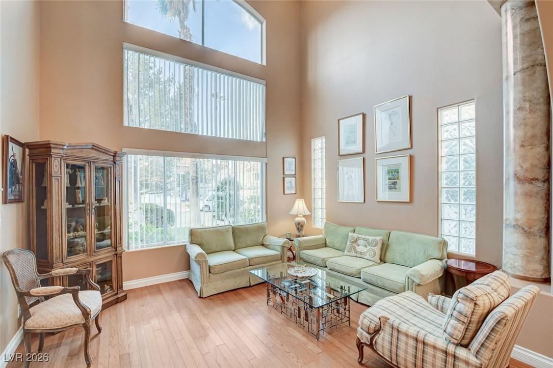 Image 4: The living room is in the front of the house.