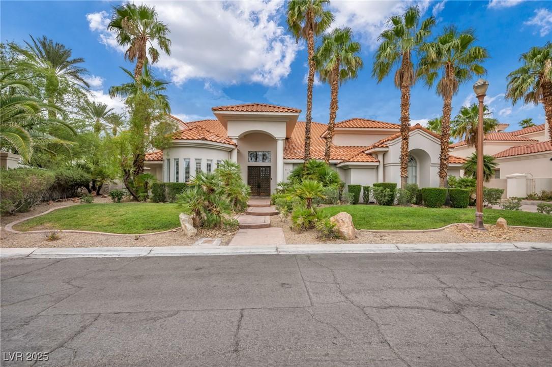 Image 2: Mediterranean / spanish-style house with a front l