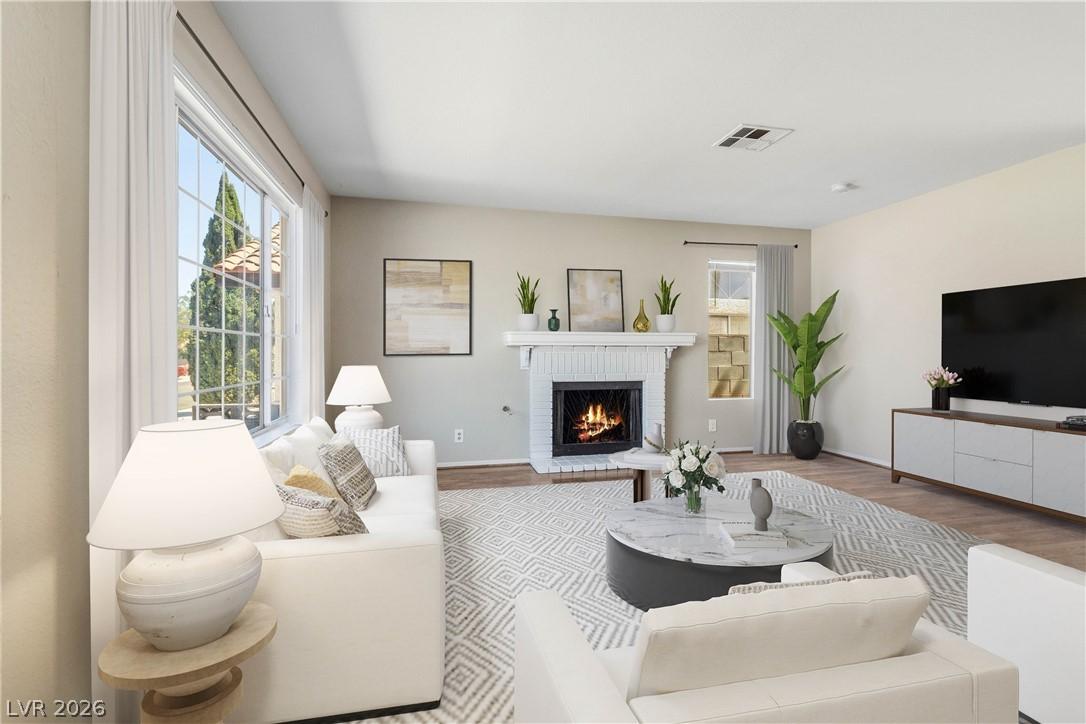 Image 3: Living room - Virtually staged